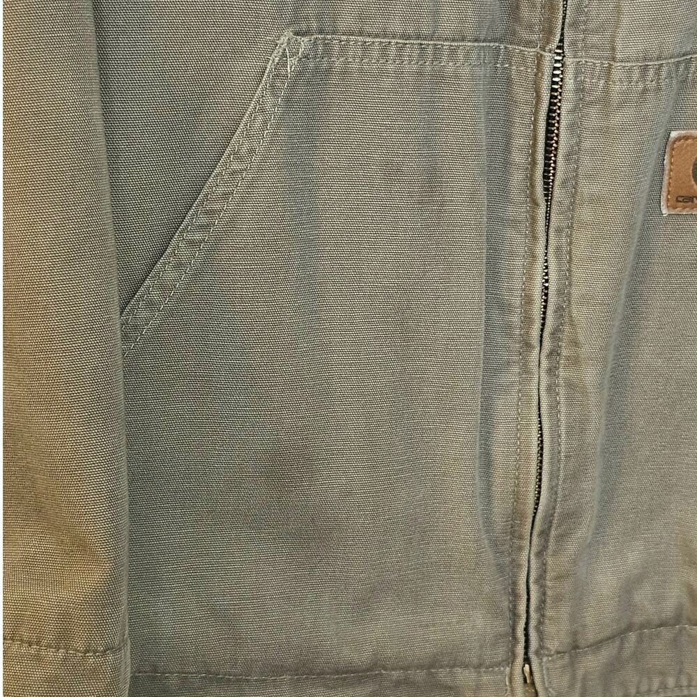 Carhartt Brown Canvas Work Chore Utility Jacket - Picture 7 of 11